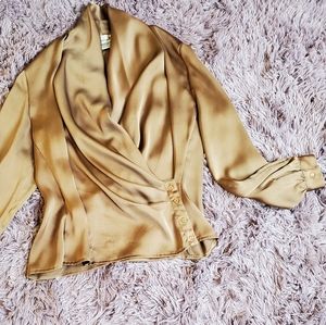 Golden Vintage Blouse... SHE Sophisticated